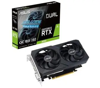 Karta graficzna ASUS Dual GeForce RTX 3050 V2 OC Edition 8GB GDDR6 128bit DLSS