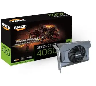 Karta graficzna Inno3D GeForce RTX 4060 Compact 8GB GDDR6 128bit DLSS 3