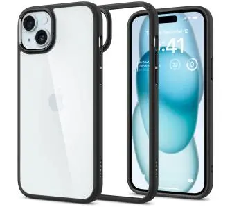 Etui Spigen Ultra Hybrid do iPhone 15 Plus Czarny