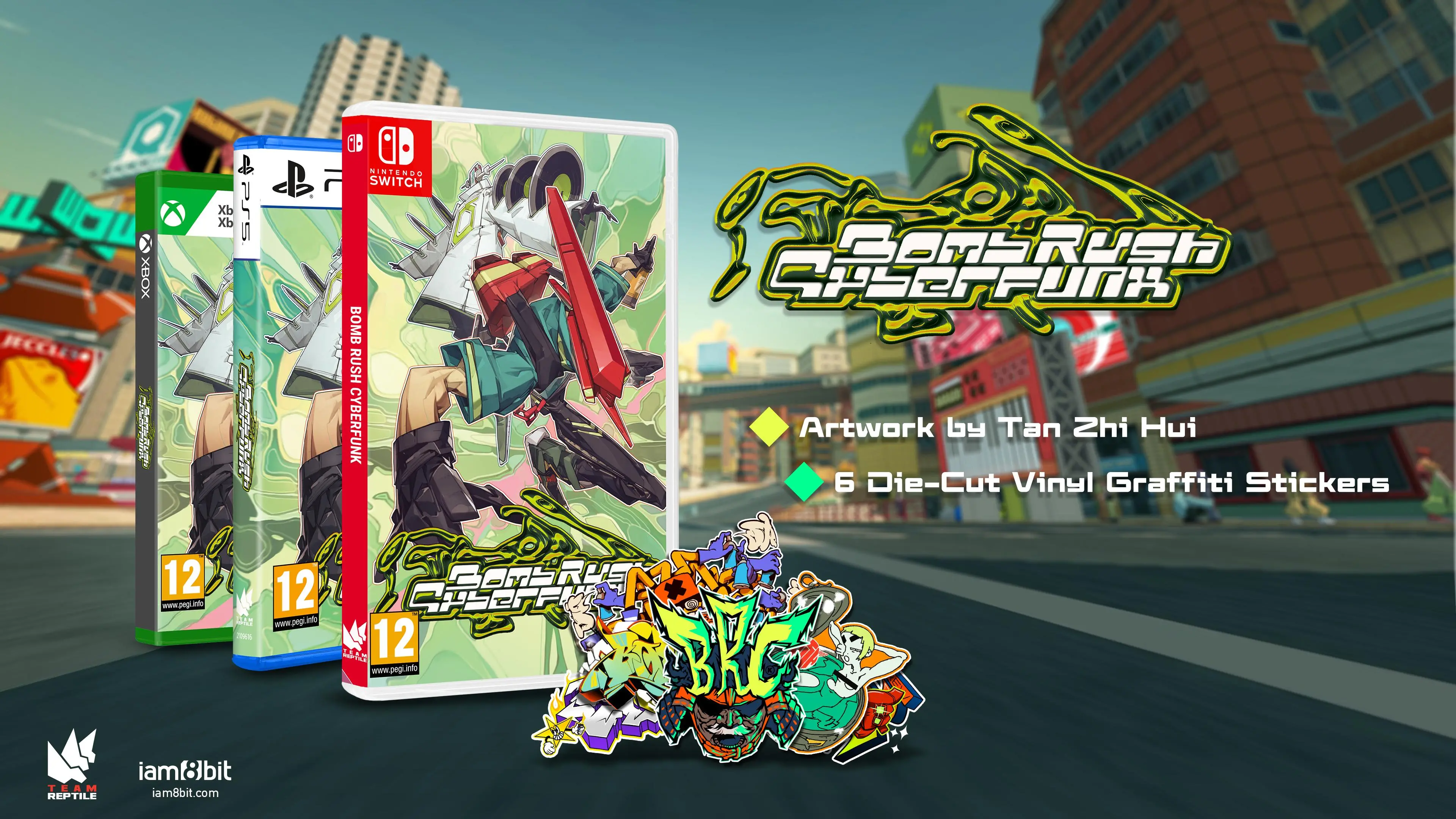 Bomb Rush Cyberfunk Gra na Xbox Series X / Xbox One