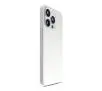 Etui 3mk Hardy Silicone Mag Case do iPhone 15 Pro Max silver-white