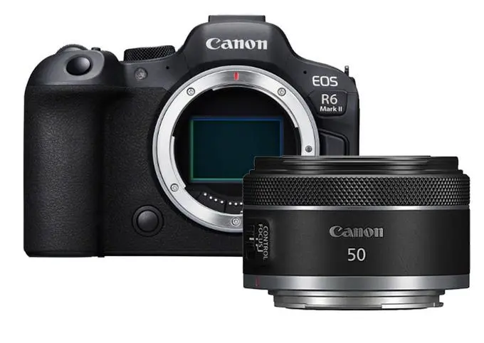 Aparat Canon EOS R6 MK II + RF 50mm f/1,8 STM