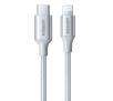 Kabel UGREEN Lightning do USB-C 2,0 PD 3A US304 1m Srebrny