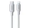 Kabel UGREEN Lightning do USB-C 2,0 PD 3A US304 1m Srebrny