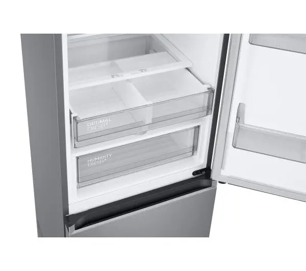 Samsung RB38C775CS9 Funkcje AI Pełny No Frost 203cm Szuflada z kontrolą wilgotności Zdalne sterowanie Stal Szczotkowana - TRZECI -55%, ALBO 5-TY ZA 1ZŁ - Kup na Raty - RRSO 0%