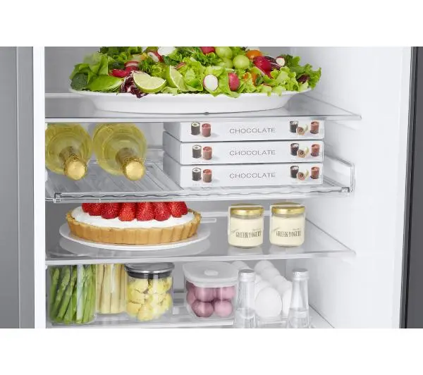 Samsung RB38C776CB1 Funkcje AI Pełny No Frost 203cm Szuflada z kontrolą wilgotności Zdalne sterowanie Grafitowa Stal - TRZECI -55%, ALBO 5-TY ZA 1ZŁ - Kup na Raty - RRSO 0%