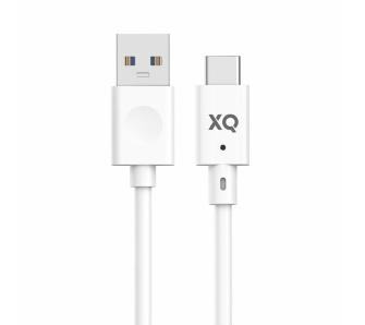 Kabel Xqisit USB C - USB A 3.0 1,5m Biały