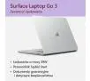 Laptop Microsoft Surface Laptop Go 3 12,4" i5-1235U 8GB RAM 256GB Dysk SSD Win11 Platynowy
