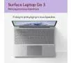 Laptop Microsoft Surface Laptop Go 3 12,4" i5-1235U 8GB RAM 256GB Dysk SSD Win11 Platynowy