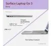 Laptop Microsoft Surface Laptop Go 3 12,4" i5-1235U 8GB RAM 256GB Dysk SSD Win11 Platynowy