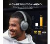 Słuchawki bezprzewodowe 1More SonoFlow ANC Nauszne Bluetooth 5.0 -srebrny