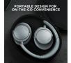Słuchawki bezprzewodowe 1More SonoFlow ANC Nauszne Bluetooth 5.0 -srebrny