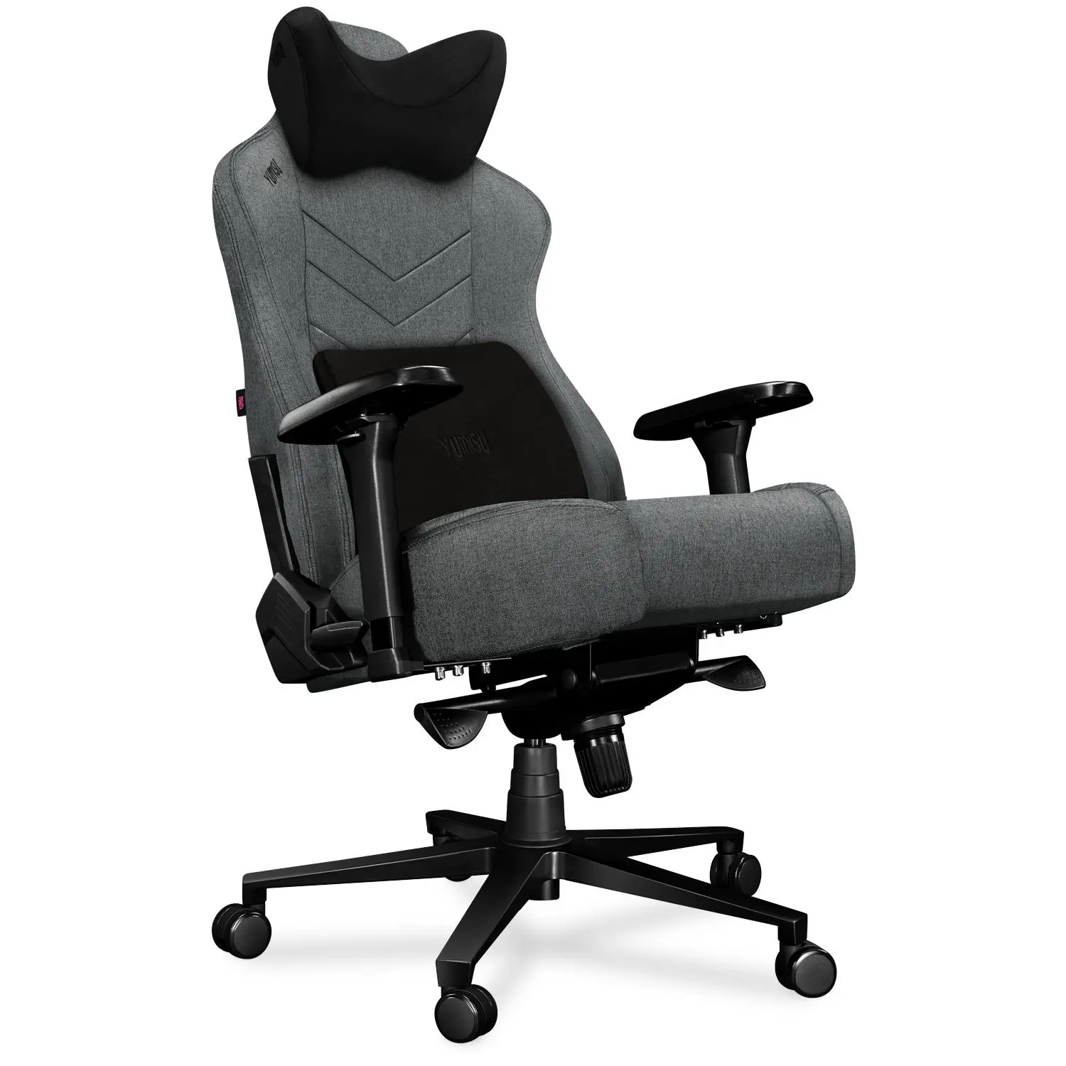 фото Компьютерное кресло для геймера Yumisu 2053 Light Gray/Black (YP2053PPLBM) 1