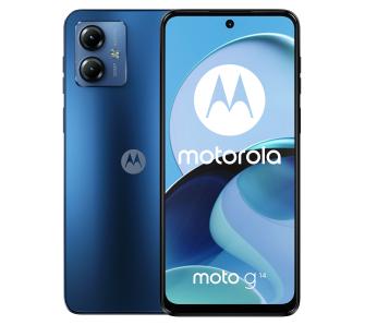 Smartfon Motorola moto g14 4/128GB - 6,5" - 50 Mpix - niebieski
