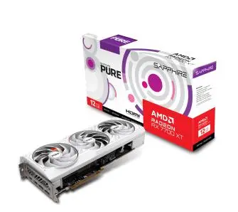 Karta graficzna Sapphire technology PURE Radeon RX 7700 XT 12GB GDDR6 192bit FSR