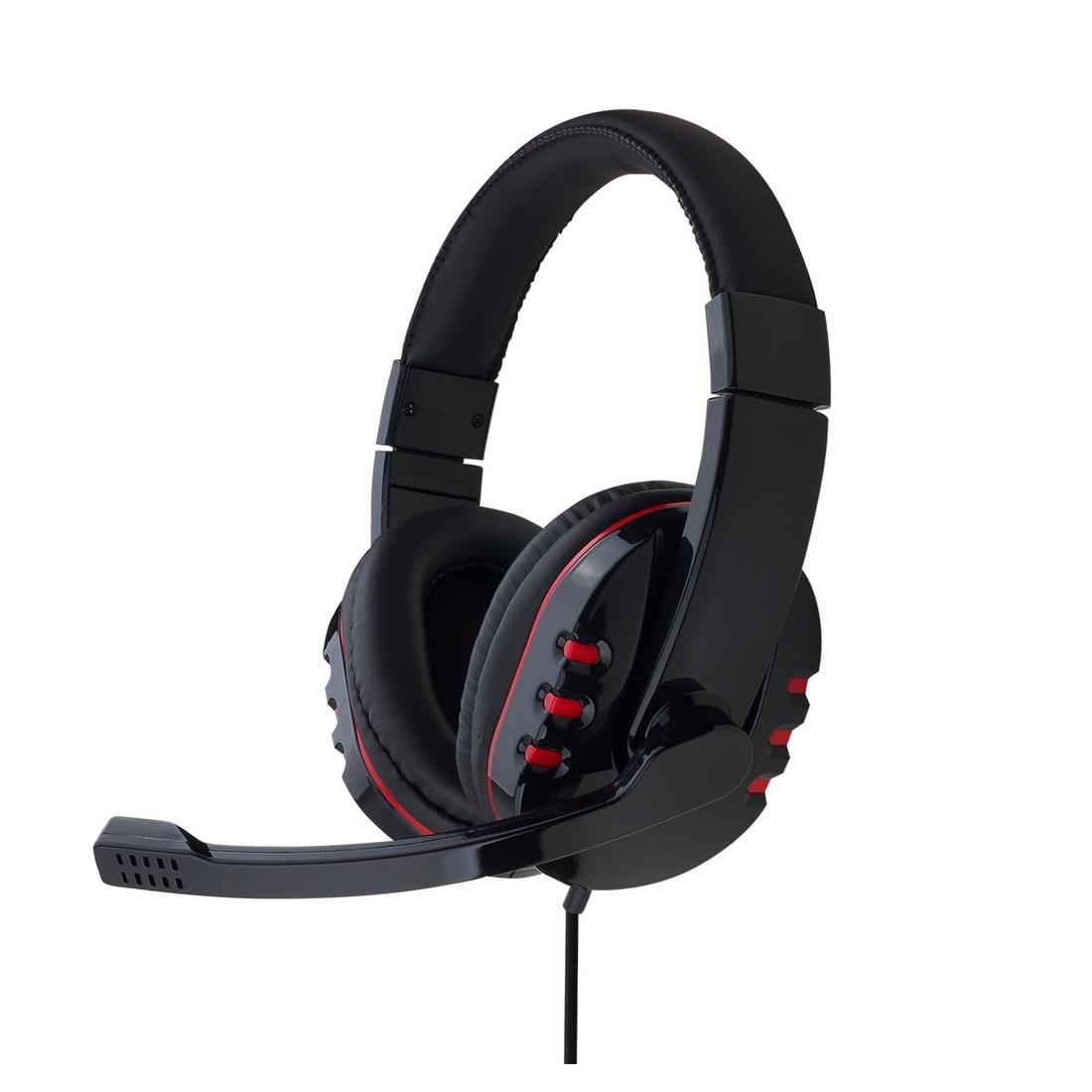 Słuchawki przewodowe z mikrofonem Gembird MHS-402 - czarny