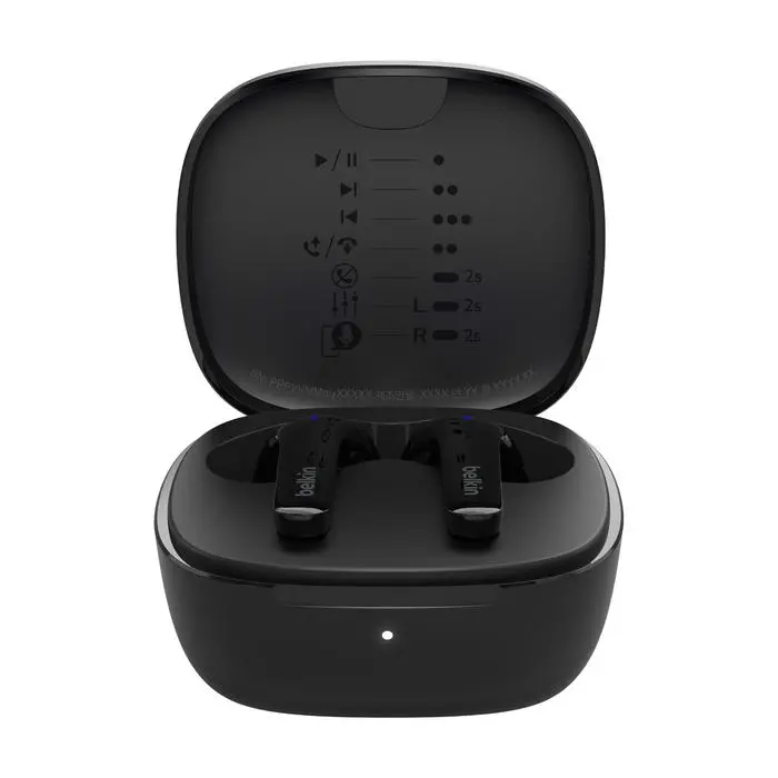 Фото Навушники TWS Belkin Soundform Motion Black (AUC010BTBK)