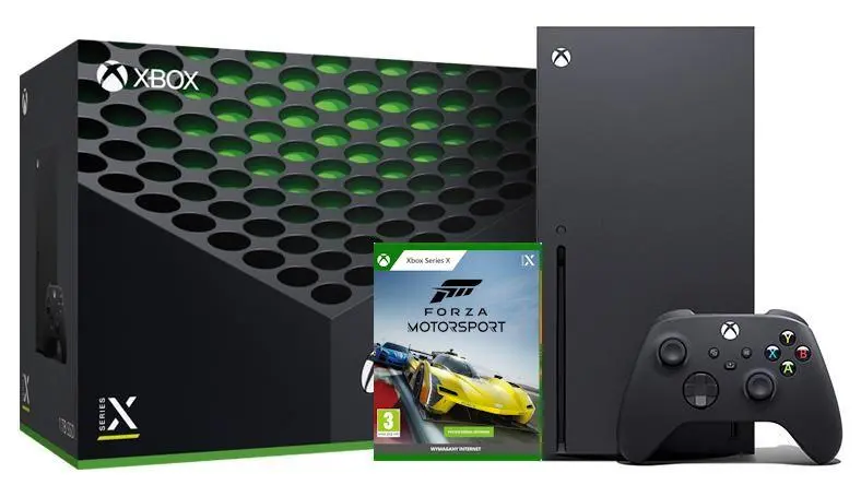 Konsola Xbox Series X 1TB z napędem + Forza Motorsport