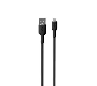 Puro Soft USB-A do Lightning 1,5 m Czarny