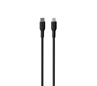 Puro Soft USB-C do Lightning 1,5m Czarny