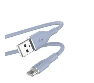 Puro ICON Soft PUUSBCICONLBLUE USB-A do USB-C do 1,5m Niebieski