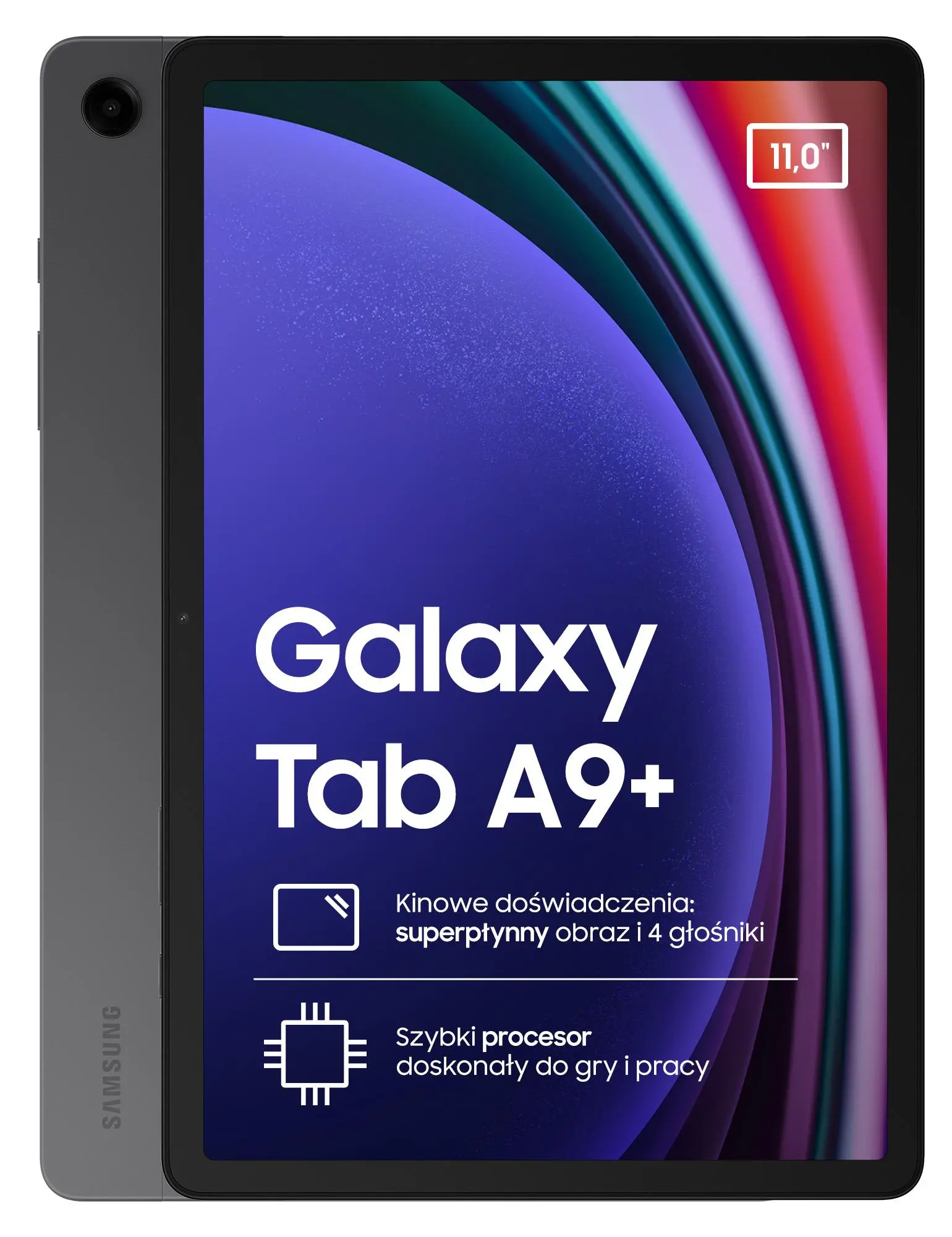 Tablet Samsung Galaxy Tab A9+ SM-X210 11" 4/64GB Wi-Fi Szary