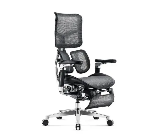 Diablo Chairs Brave V-Kinetic Biurowy do 120kg Tkanina Czarny - Kup na Raty - RRSO 0%