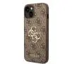 Etui Guess 4G Big Metal Logo GUHCP15M4GMGBR do iPhone 15 Plus Brązowy