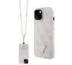 Etui Guess Crossbody 4G Metal Logo GUHCP15MP4TDSCPP do iPhone 15 Plus Różowy