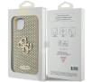 Etui Guess Perforated 4G Glitter GUHCP15SPSP4LGD do iPhone 15 Złoty