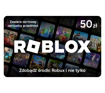 Doładowanie Roblox 50zł [Bon Agencyjny] Obecnie dostępne tylko w sklepach stacjonarnych RTV EURO AGD