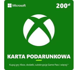 Karta podarunkowa Xbox 200 zł [kod aktywacyjny] Obecnie dostępne tylko w sklepach stacjonarnych RTV EURO AGD