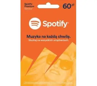 Abonament Spotify Premium 60zł 3m-ce Obecnie dostępne tylko w sklepach stacjonarnych RTV EURO AGD