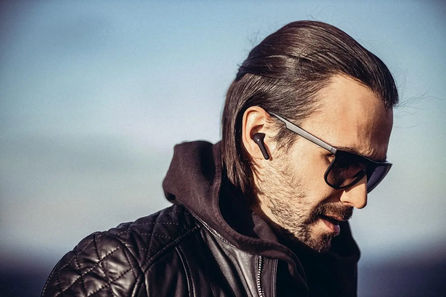 Słuchawki bezprzewodowe DeFunc True Audio Dokanałowe Bluetooth 5.3 Czarny