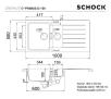 Zlewozmywak Schock Primus D-150 (moonstone)