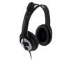 Słuchawki przewodowe z mikrofonem Microsoft LifeChat LX-3000 Nauszne Czarno-srebrny