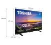 Telewizor Toshiba 50QV2363DG  50" QLED 4K Smart TV VIDAA HDMI 2.1 DVB-T2