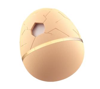 Interaktywna zabawka Cheerble Wicked Egg Morelowy