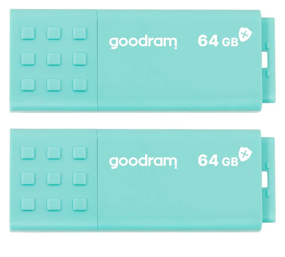 PenDrive GoodRam UME3 CARE Dwupak 2x64GB USB 3.2 Zielony
