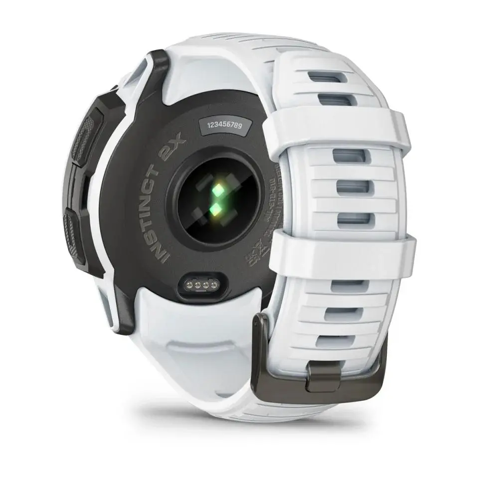 Smartwatch Garmin Instinct 2X Solar 50mm GPS Biały