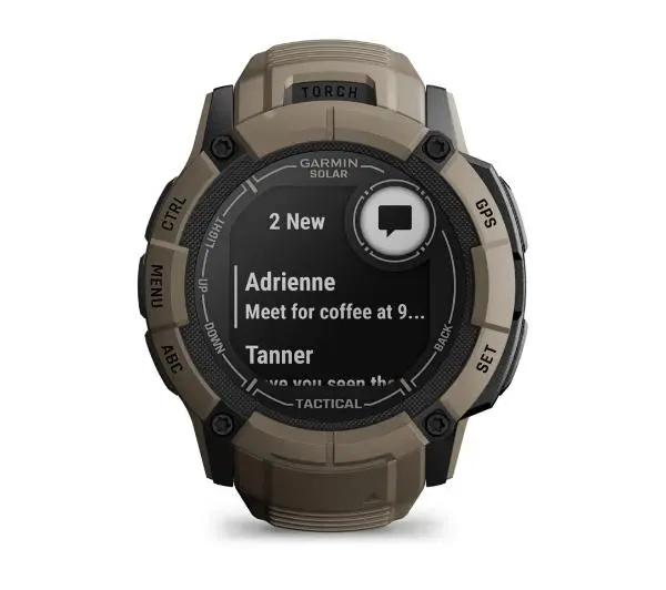 Garmin Instinct 2X Solar Tactical 50mm GPS Brązowy - Kup na Raty - RRSO 0%