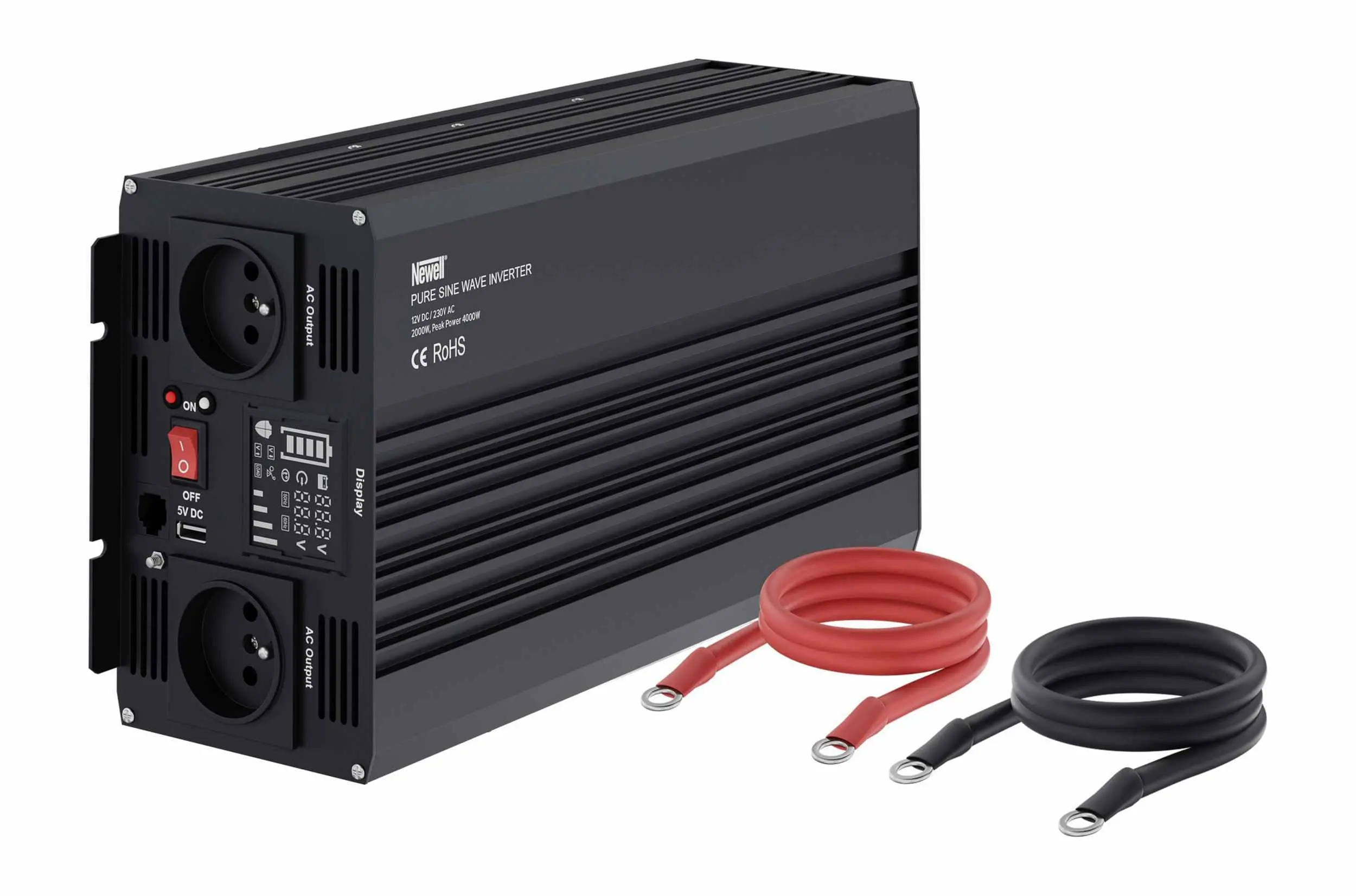 Przetwornica Newell  NL3681 12V/230V 2000W/4000W czysta sinusoida