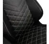 Fotel Noblechairs EPIC Black Gold Gamingowy do 120kg Skóra ECO Czarno-złoty