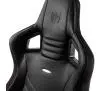 Fotel Noblechairs EPIC Black Gold Gamingowy do 120kg Skóra ECO Czarno-złoty