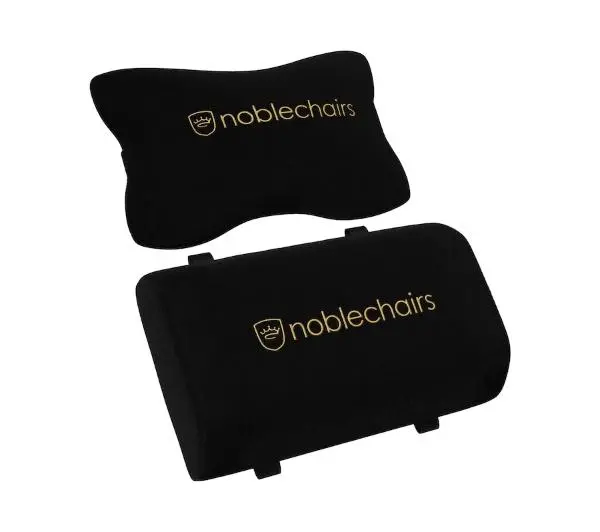 Noblechairs EPIC Black Gold Gamingowy do 120kg Skóra ECO Czarno-złoty - Kup na Raty - RRSO 0%