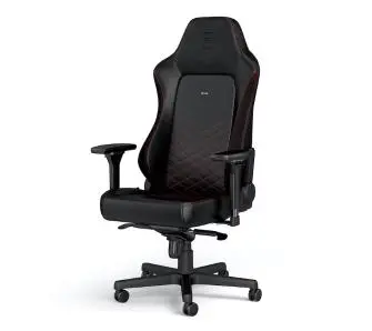 Fotel Noblechairs HERO Black Red Gamingowy do 150kg Skóra ECO Czarno-czerwony