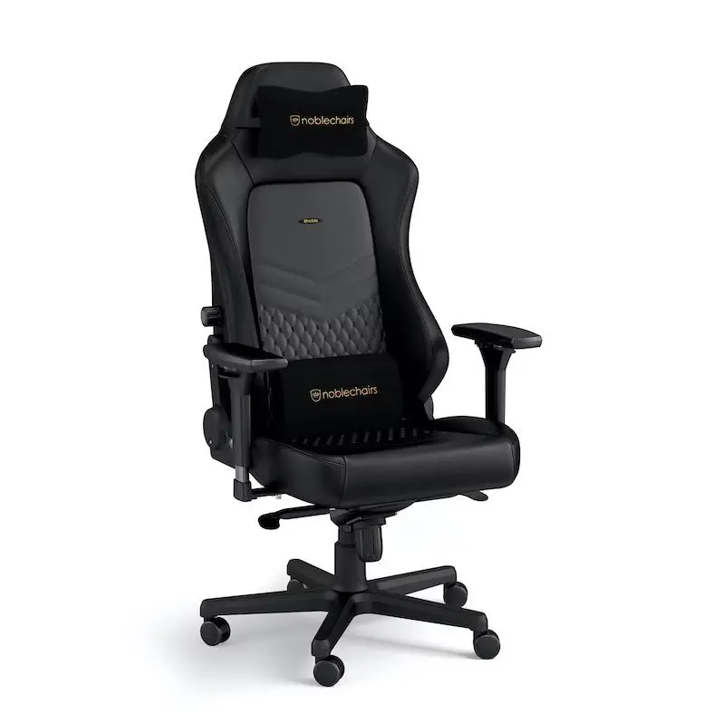 фото Компьютерное кресло для геймера Noblechairs Hero Real Leather Black 3