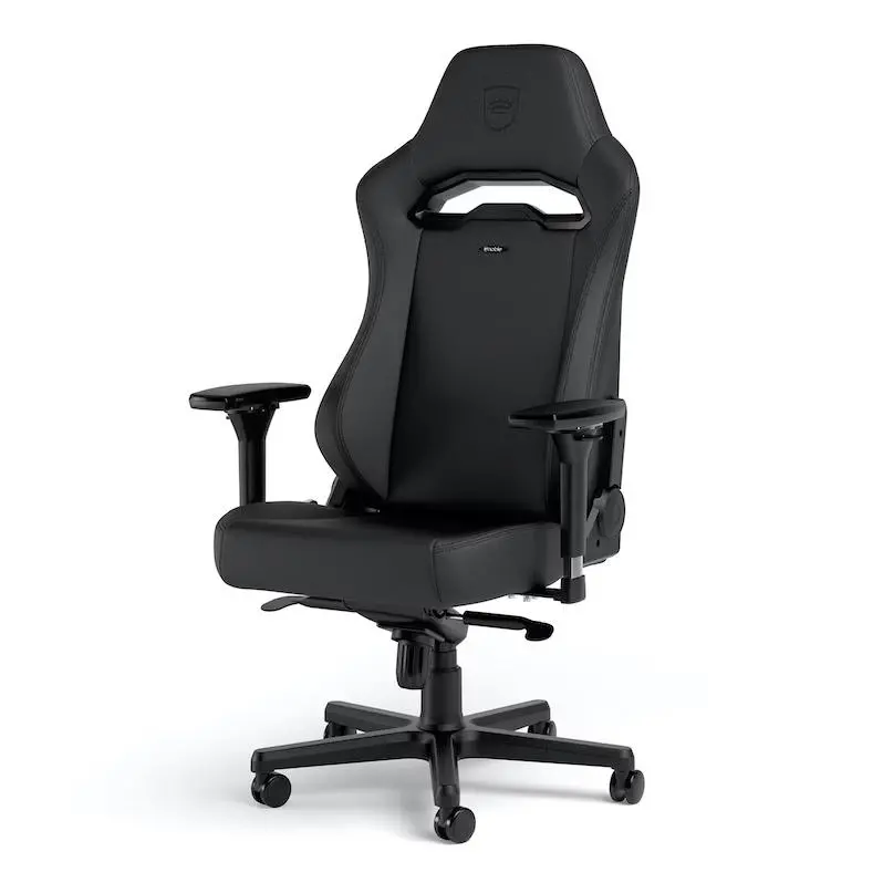 Fotel Noblechairs HERO ST Black Edition Gamingowy do 150kg Skóra ECO High Tech Czarny