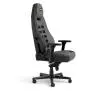 Fotel Noblechairs LEGEND Shure Edition Gamingowy do 150kg Skóra ECO High Tech Szaro-czarny