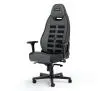 Fotel Noblechairs LEGEND Shure Edition Gamingowy do 150kg Skóra ECO High Tech Szaro-czarny